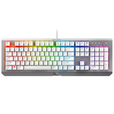 

Razer (Razer) BlackWidow X X черная вдова версии паука Симфония, ртуть RGB, белые зеленый ось игры механических клавиатур
