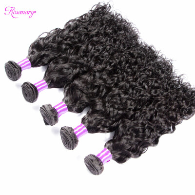 

Brazilian Virgin Hair Water Wave Weave 5 Bundle Deals Mink Unprocessed Wet And Wavy Virgin Brazilian Hair Curly Weave Human Hair
