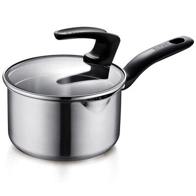 

supor 16cm 304 Stainless Steel Milk Pan Double Bottom Soup Pot Milk Pan Cooking Noodles Pan Flame Induction Cooker General ST16J1