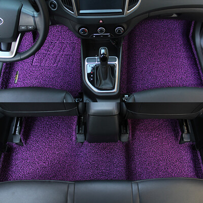 

Kaka buy Citroen Infiniti series full wire circle surrounded by car mats double thickening C3-XRC5C4L Alice Sega FX45 manufacturers custom straight hair black purple