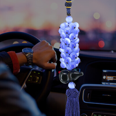 

Kang car treasure car pendant car decoration ornaments car pendant car accessories fruitful blue