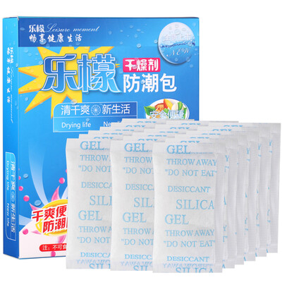 

Le lemon leisure moment household dehumidification moisture-proof dry desiccant food special desiccant 24 packs