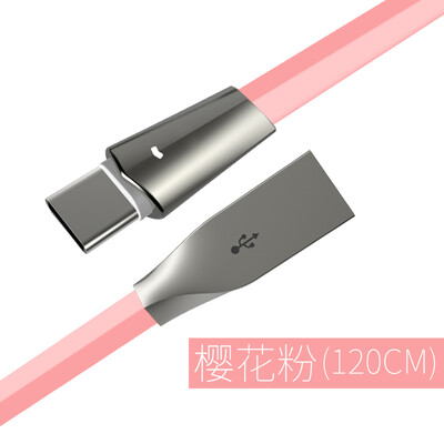

Hwang Sun Type-C кабель для передачи данных проса 5 / 5s4c Huawei p9p10 слава V8V9 музыка, как телефон зарядное устройство проволоки 2 1.2m вишневый порошок