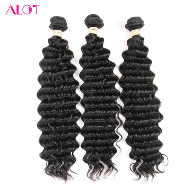 

HCDIVA Brazilian Virgin Hair Deep Wave 3Pcs / Lot Brazilian Deep Wave Unprocessed Brazillian Hair Human Hair Weave