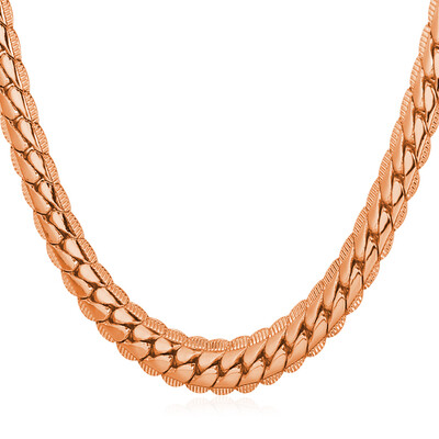 

U7 Brand Gold/Platinum Plated Chain Necklace 6mm Wide Hip Hop Long Chains Necklaces Men/Women Jewelry