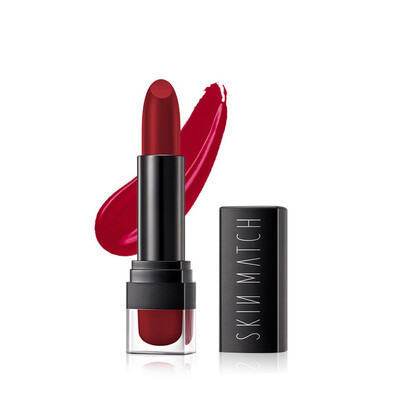 

Очень близко (SKINMATCH) Pure Color Lipstick 3,3 г (Vintage бордовый) (увлажняющая помада прочного не выцветает антипригарной стакан воды увлажняющий для губ макияж Yaochun)