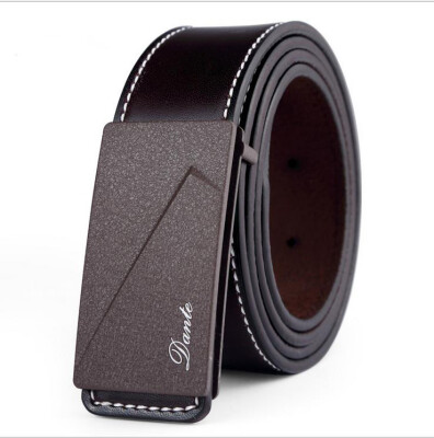 

Brand Belt Men 's Leather Belt Belt Men' s pd Cushion Business Trousers