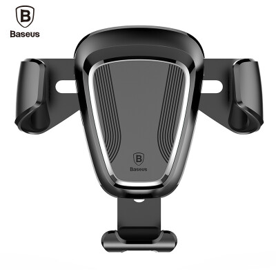 

Baseus car phone holder phone navigation base bracket gravity iPhone Huawei XIAOMI Tik Tok applicable 45-6 inches general black