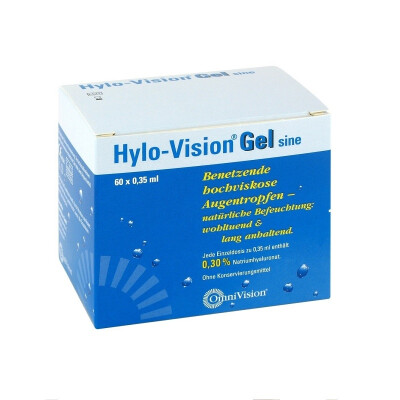 

Made in Germany Hylo Hydra Sodium Hyaluronate Eye Gel Eye Drops Eye Dryness Eye Dryness Eye Dryness