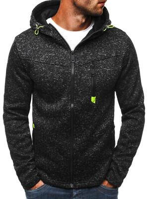 

2017 New Autumn&Winter Mens Hoodies Contrast Color Slim Thickened Fleece Hoodies XS-4XL
