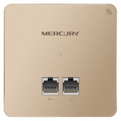 

MERCURY MIAP301P Gold Edition 300M Wireless 86 Panel AP Enterprise Hotel Villa WiFi Access Point POE Powered AC Management