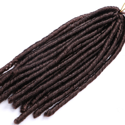 

Chorliss 14'' 30roots Synthetic Dreadlocks Crochet Braids Hair Extensions 70g Soft Locs Crochet Twist Kanekalon Braing Hair 8packs