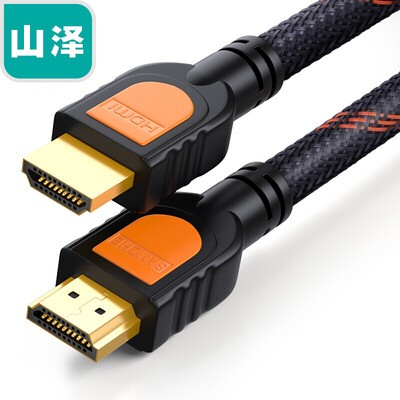 

Shanze SAMZHE HDMI cable version 20 2K 4K digital high-definition line 3D video cable 1 meter laptop TV projector projector cable classic SM-8010