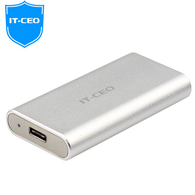 

IT-директор-М.2 трансфицировали типа C / USB 3.0 Твердого картридж съемного диска NGFF / М2 2242 SSD SSD, внешняя коробка серебра W630