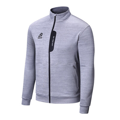 

Qiaodan Mens Sports Running Tops Sports Sweater Mens Running Shoes XWD3373514 Gray Gray L