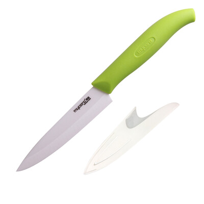 

USC Ceramics knife 4 inch cut fruit knife Kitchen Knife Fruit knife Peeling knife Food knife (green) E4F