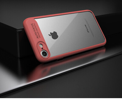 

Keymao Fashion Ultra Thin For iphone 6 6S Case Full Protective Soft TPU + Acrylic Transparent Back Cover Case