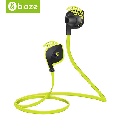 

BIAZE Wireless Sport Stereo Bluetooth Headset Music Headset Universal Bilateral Ear Hanging Ear Ear D01 Green