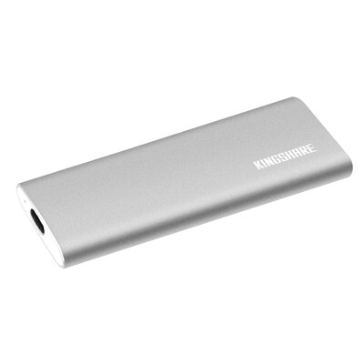

Kingshare C6D SATA3 6Gb / s .2 to Type-C 3.1 Mobile Solid State Drive Box Glacier Silver