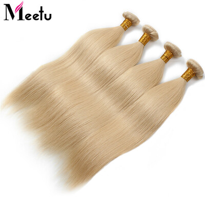 

Wholesale Cheap 613 Blonde Human Hair Weaves Straight Brazilian Hair 10 Bundles 613 Blonde Straight Virgin Hair Meetu Hair
