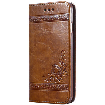 

Keymao iPhone 7 Plus Case Luxury Flip Leather cover