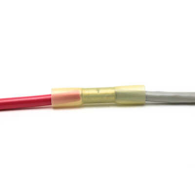 

40 pieceslot Suyep Solder Sleeve Heat Shrink Butt Wire Splice Crimp Connector Waterproof Terminals Yellow BHT55 12-10 AWG