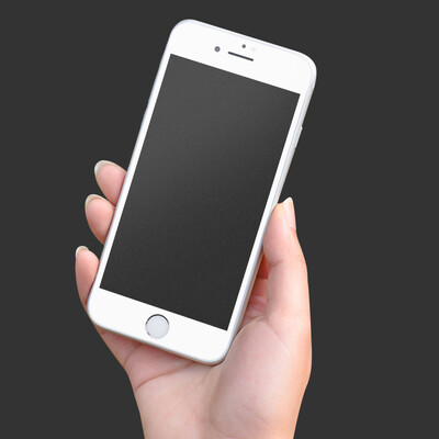 

Full screen frosted VALEA Apple 8 plus 7 p toughened film iPhone 8 plus 7 p toughened film 3D full screen mobile phone cover HD film white