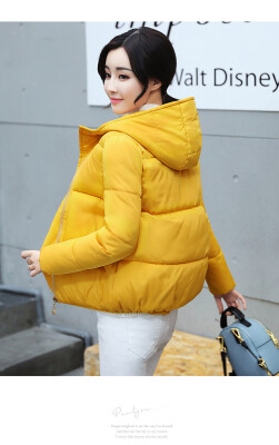 

Female short coat padded winter coat jacket fashion loose bread girl Korean version of clean cotton