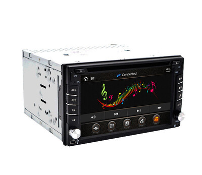 

Touch Screen car dvd player gps navigation Bluetooth FM 62" 2din in dash TFT support rearview camera input