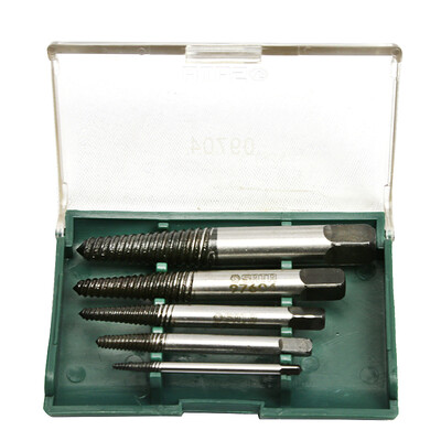 

SATA 09704 5-piece set of broken head screw extractor fine teeth broken wire extractor slide wire broken wire extractor