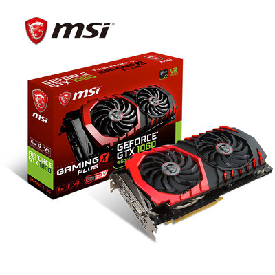 

MSI GTX 1060 GAMING X 6G GDDR5 192BIT PCI-E 30 graphics card