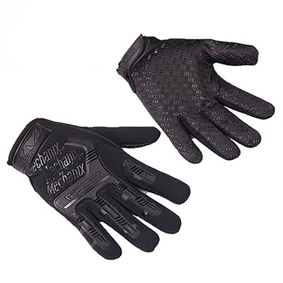 

Tactical long finger gloves riding fitness climbing protective gloves exercise outdoor anti - skid all fingers gloves