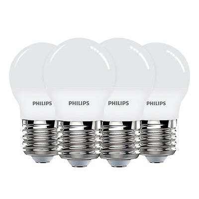 

Philips PHILIPS LED bulb LED light bulb 35W E27 large screw mouth 3000K yellow light four packs