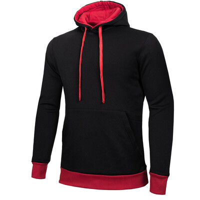 

Brand 2017 Hoodie Solid Color Simple Hoodies Men Fashion Tracksuit Male Sweatshirt Off White Hoody Mens Purpose Tour 3XL KYI