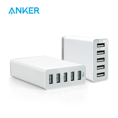 

Anker 25W 5-port USB Phone Charger White