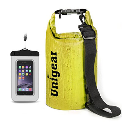 

5L 600D Dry Bag Sack Waterproof Floating Dry Gear Bags for Boating Kayaking Fishing Rafting Swimming&Camping