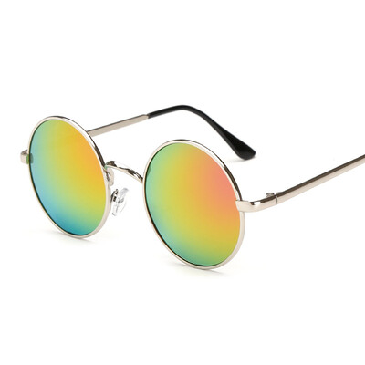 

2017 Fashion new polarized sunglasses retro round sunglasses men and women glasses fashion round polarized sunglasses