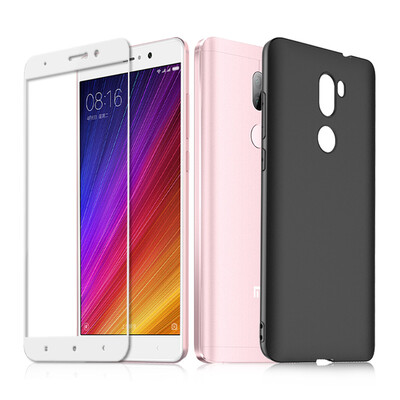 

[Kit] ESCASE оболочка мембрана просо телефон оболочка 5s Plus стала посылать полноэкранной белый фильм просо телефона устанавливает все включено матовое DROP серии сабо / черной элегантной