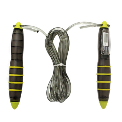 

Albert ibort BT-3L17 electronic counting rope skipping ABS handle non-toxic PVC plastic rope weight loss training slimming
