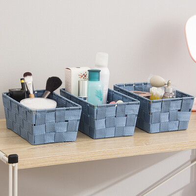 

Ou Run Zhe knitting storage basket mini version cloth storage basket debris box 10cm 5 loaded