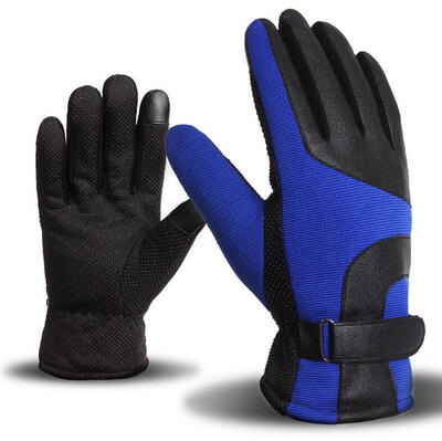 

Motorcycle Gloves Men Winter Touch Screen Thick Plus Cashmere Warm Outdoor Anti-skid Sports Wind Riding Riding Leather Gloves