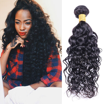 

Brazilian Virgin Hair Water Wave 4 Bundles Wet And Wavy Virgin Brazilian Human Hair Weave Brazillian Curly Weave Hair Extensions