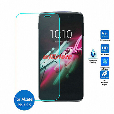 

WIERSS Tempered Glass Screen Protector guard for Alcatel One Touch Idol 3 55 6045 6045Y 6045K 55-inch Protective glass Film