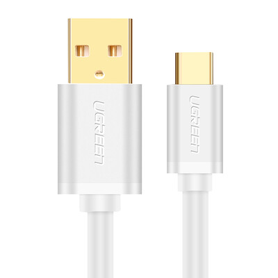 

Кабель Type-C для зарядки и передачи данных UGREEN 3м белый