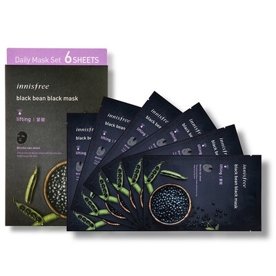 

Innisfree черный чай Carbon Black Mask [жизнь] 23МЛ * 6 Пьян