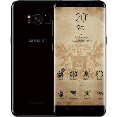 

Samsung Galaxy S8 SM-G9500 4GB 64GB mystery night black Caribbean Pirates customized version Mobile Unicom Telecom 4G mobile phone dual card dual standby