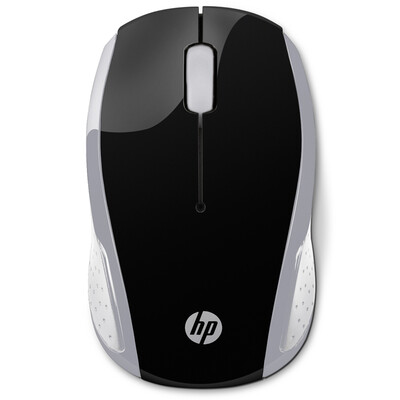 

Hewlett-Packard (HP) HP200 беспроводная мышь портативный дом / офис ноутбук / серебро мышь