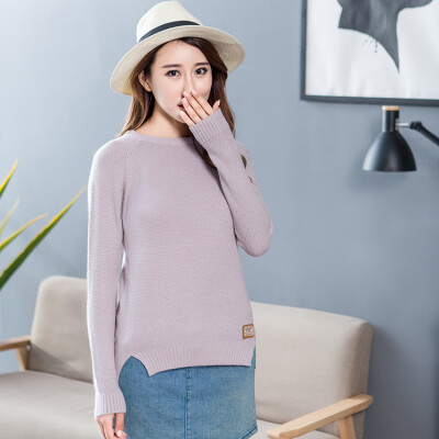 

2017 wild autumn and winter new women's sweater sweater women's long-sleeved shirt shirt sweet cashmere sweater sweater
