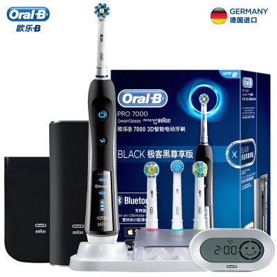 

Oral B 7000 iBrush 3D Bluetooth Smart Electric Toothbrush / Black D36.545.6X