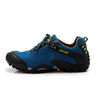 

2017 Outdoor Sport shoes men Brand Hiking Shoes Sneakers men shoes Trekking Mountain Climbing Walking Anti-skid Off-road